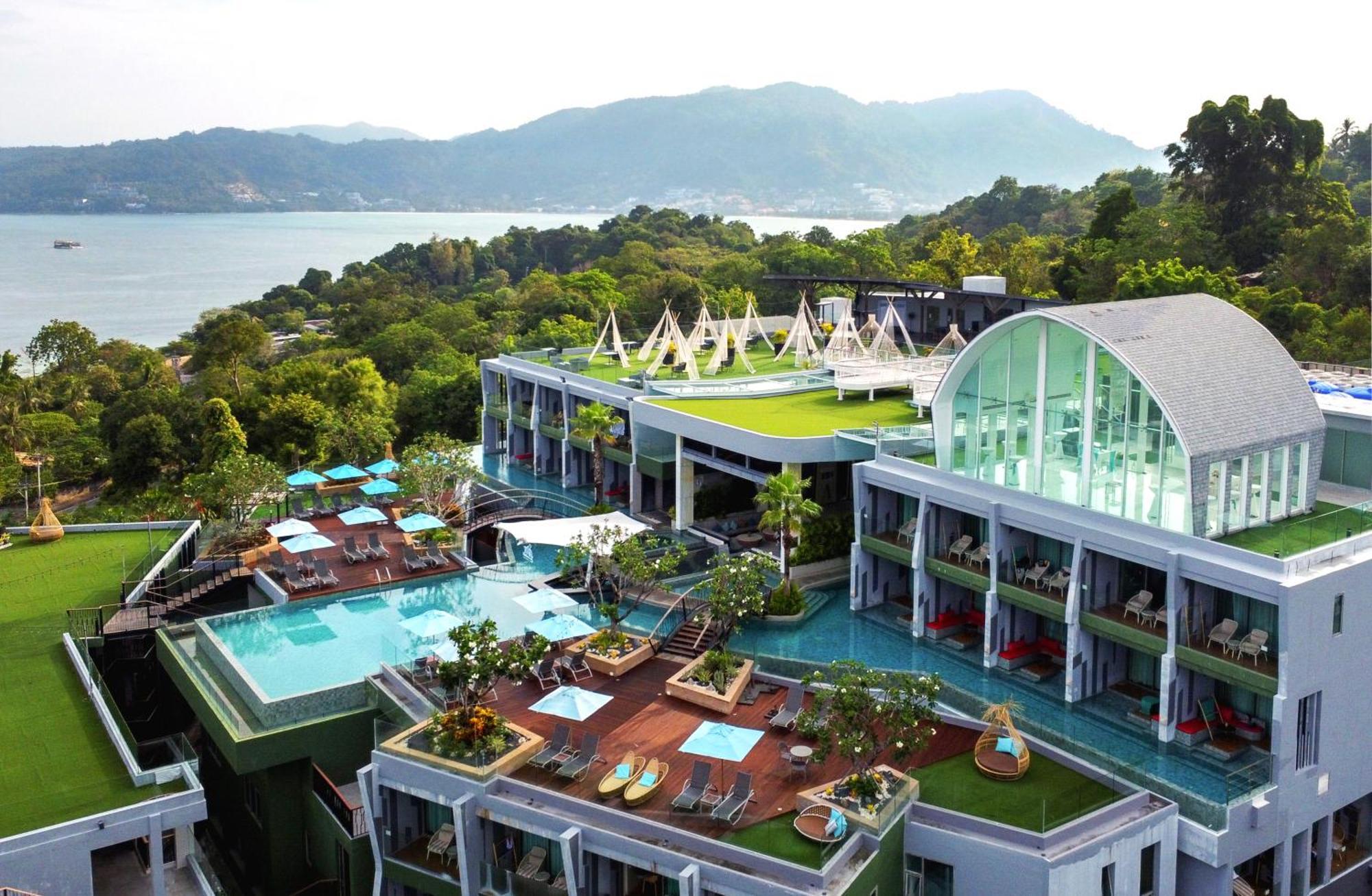 Crest Resort & Pool Villas - Sha Extra Plus Patong Exterior photo The Village